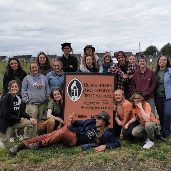 Blackfriary Community Heritage Archaeology Project; A virtual update