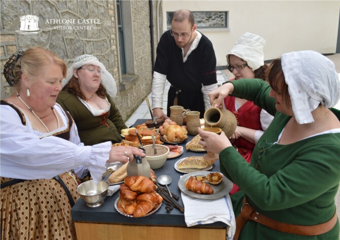 Feast at Athlone Castle 1210 with Susan Callaghan & Geraldine Clarke