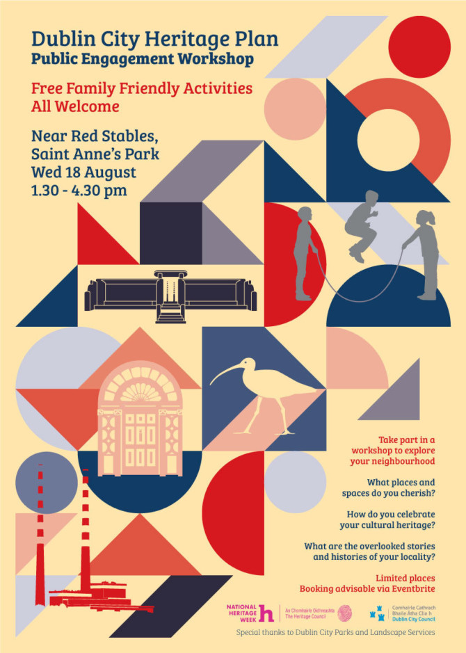 Creative workshops to explore the heritage of your neighbourhood (Saint Annes Park)