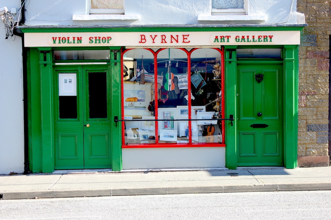 Ennistymon Traditional Shopfonts Tour National Heritage Week 17th